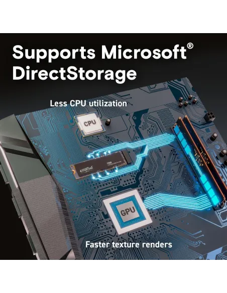 Crucial T500 SSD M.2 2TB PCIe Gen 4