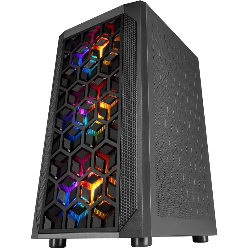 Mars Gaming MCMESH MESH 360º Micro-ATX USB 3.0 Negra