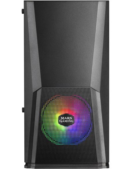 Mars Gaming MCONE RGB con Ventana USB 3.0 Negra