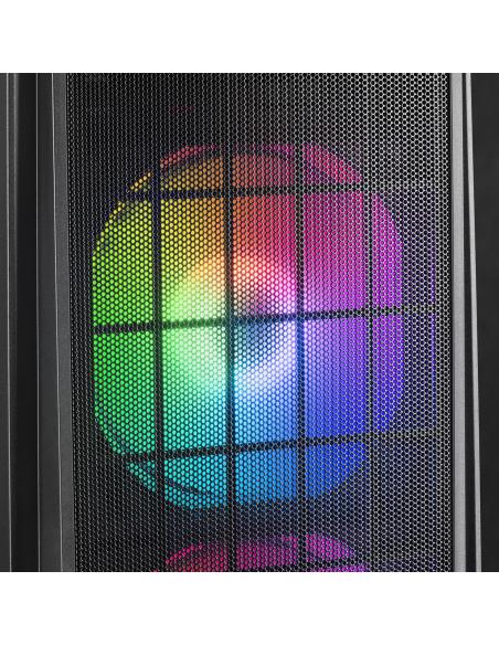 Mars Gaming MCDUO Cristal Acrílico USB 3.0 Negro