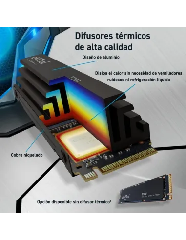 Crucial T700 SSD M.2 2TB PCIe Gen 5