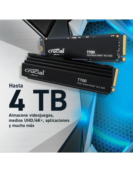 Crucial T700 SSD M.2 2TB PCIe Gen 5