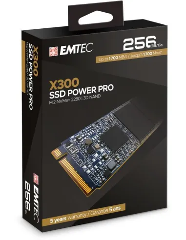 Emtec Power Pro X300 SSD M.2 256GB PCIe Gen 3