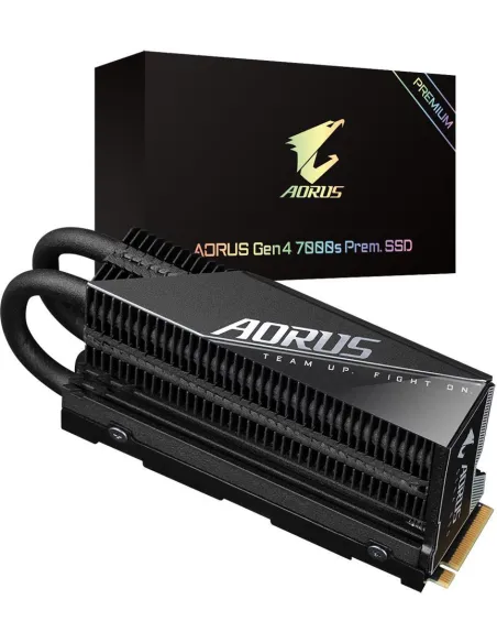 Gigabyte AORUS 7000s Premium SSD M.2 1TB PCIe Gen 4 con Disipador