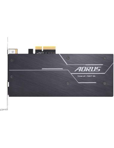 Gigabyte AORUS RGB AIC NVMe SSD FH/HL 512GB PCIe Gen 3 con Disipador