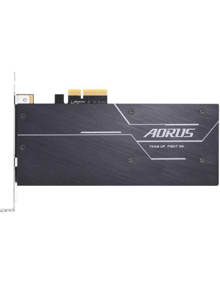 Gigabyte AORUS RGB AIC NVMe SSD FH/HL 512GB PCIe Gen 3 con Disipador