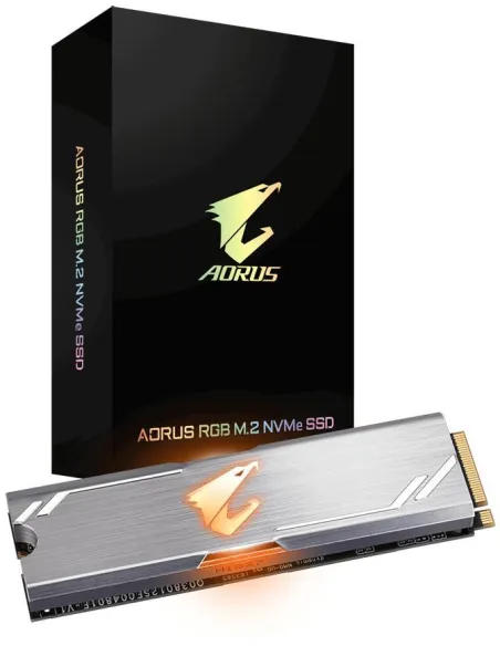 Gigabyte AORUS RGB NVMe SSD M.2 512GB PCIe 3.0 con Disipador