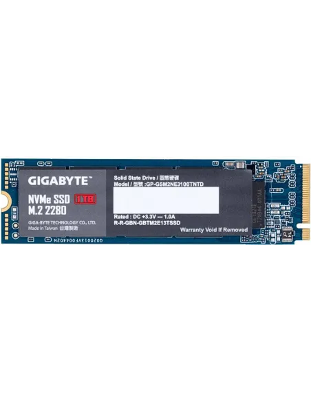 Gigabyte SSD M.2 1TB PCIe Gen 3