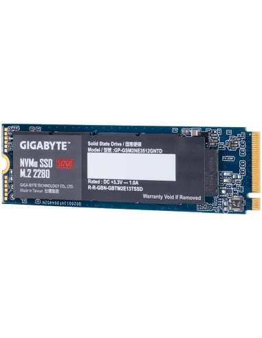 Gigabyte SSD M.2 512GB PCIe Gen 3