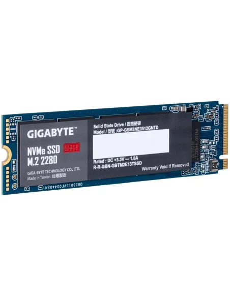 Gigabyte SSD M.2 512GB PCIe Gen 3