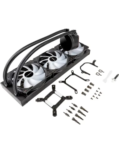 Unyka Aquastorm 360 ARGB Kit de Refrigeración Líquida 360mm Negro