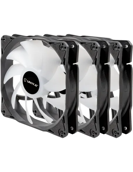 Unyka Aquastorm 360 ARGB Kit de Refrigeración Líquida 360mm Negro