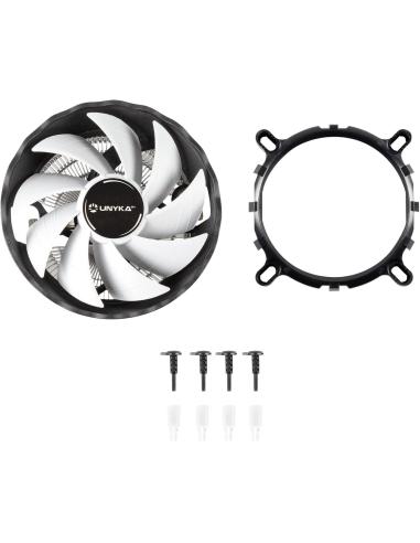 UNYKAch Jotun DF 120 White Ventilador para CPU 120mm