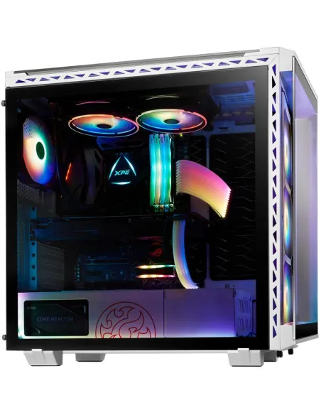 Adata XPG Battlecruiser ARGB Cristal Templado USB-C Blanca