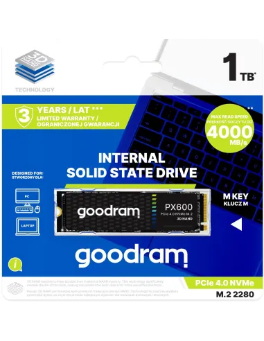 GoodRam PX600 SSD M.2 1TB PCIe Gen 4