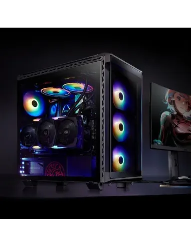 Adata XPG Battlecruiser ARGB Cristal Templado USB-C Negra