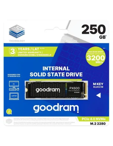 GoodRam PX600 SSD M.2 250GB PCIe Gen 4
