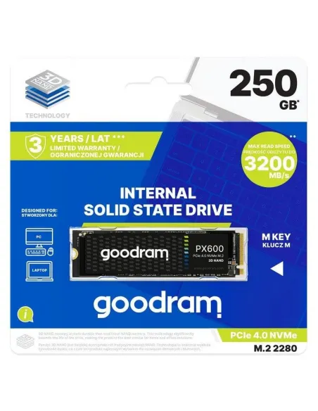 GoodRam PX600 SSD M.2 250GB PCIe Gen 4