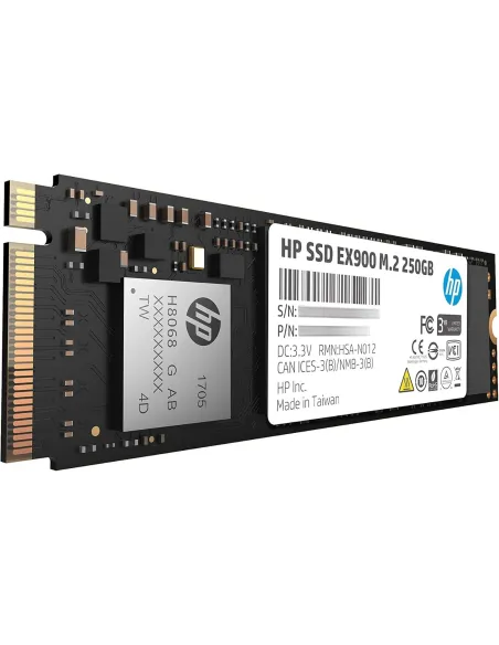 HP EX900 SSD M.2 250GB PCIe Gen 3