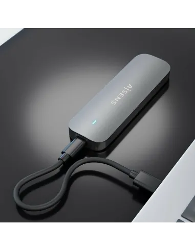 Aisens ASM2-006GRY Caja Externa para M.2 hasta 2TB Gris