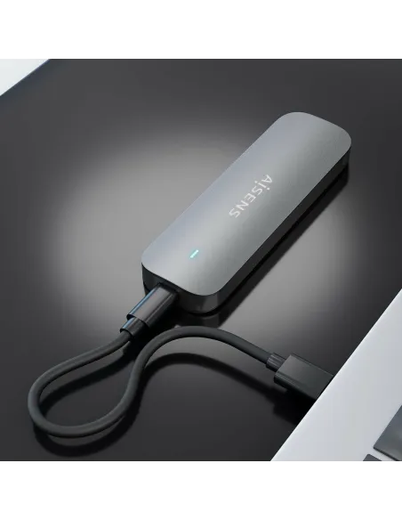 Aisens ASM2-006GRY Caja Externa para M.2 hasta 2TB Gris