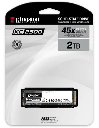 Kingston KC2500 SSD M.2 2TB PCIe Gen 3