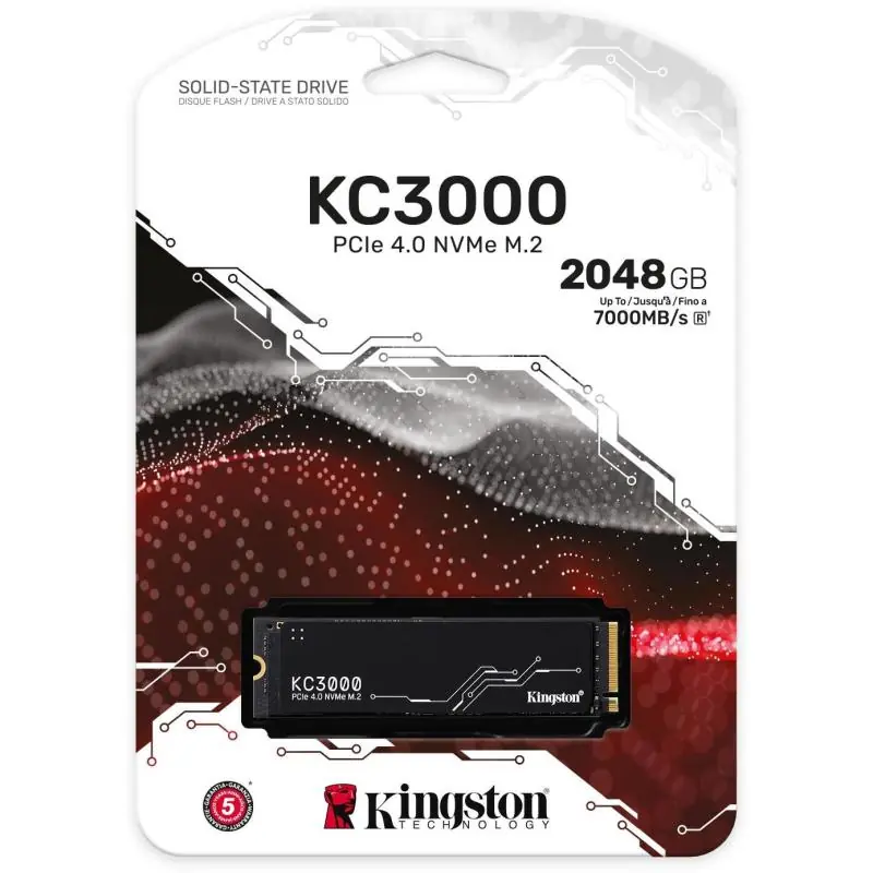 Kingston KC3000 SSD M.2 2TB PCIe Gen 4