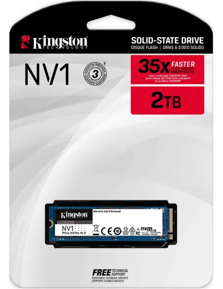 Kingston NV1 SSD M.2 2TB PCIe Gen 3