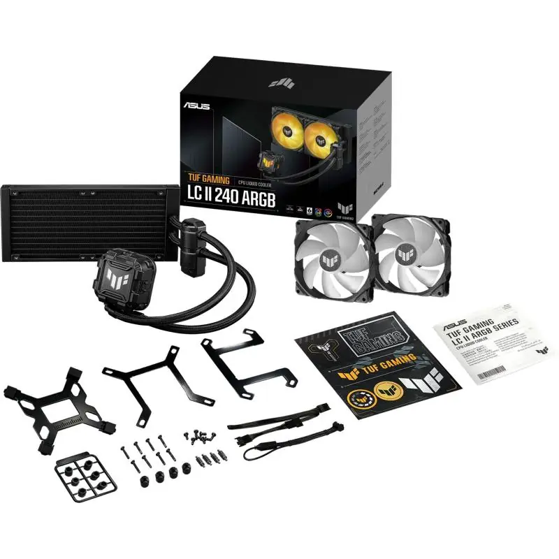 Asus TUF Gaming LC II 240 ARGB Kit de Refrigeración Líquida 240mm Negra