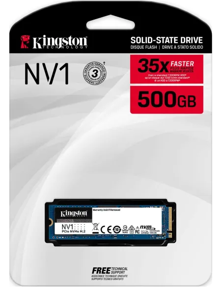 Kingston NV1 SSD M.2 500GB PCIe Gen 3