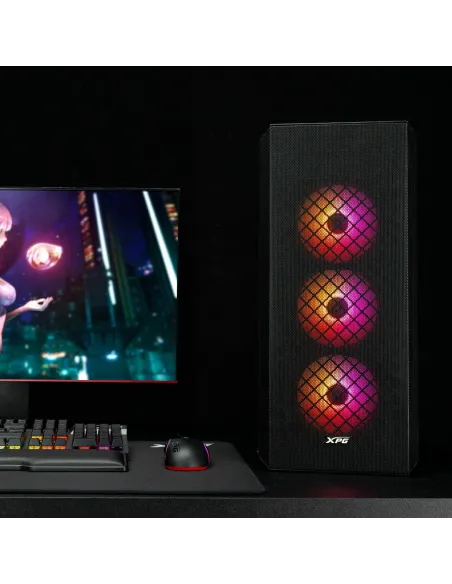 Adata XPG Defender Cristal Templado USB 3.1 aRGB Negra