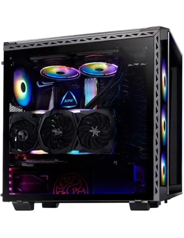 Adata XPG Battlecruiser ARGB Cristal Templado Negra