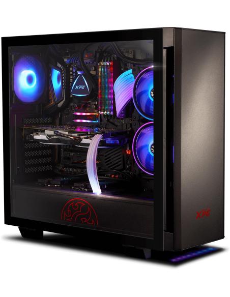 Adata XPG Invader Cristal Templado USB 3.1 aRGB Negra