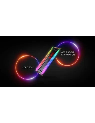 XPG Spectrix S40G SSD 512GB PCIe Gen 3 RGB con Disipador