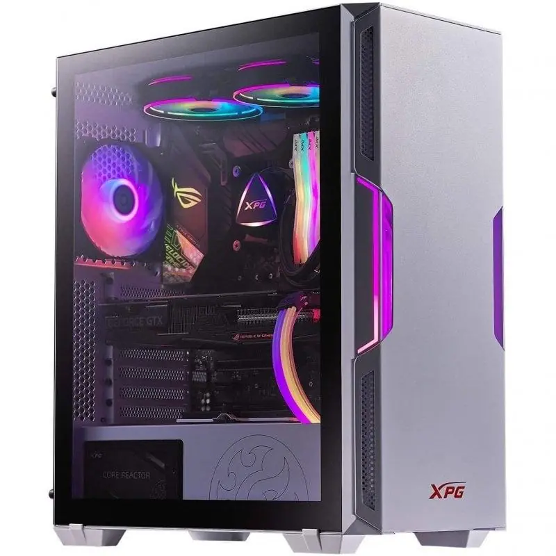 Adata XPG Starker Cristal Templado aRGB Blanca