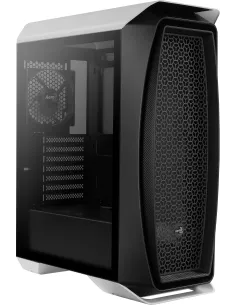 Aerocool Aero One Cristal Templado USB 3.1 Blanco