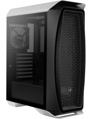 Aerocool Aero One Cristal Templado USB 3.1 Blanco