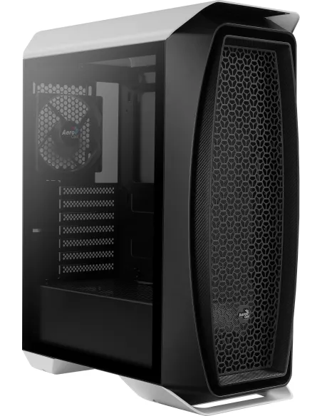 Aerocool Aero One Cristal Templado USB 3.1 Blanco