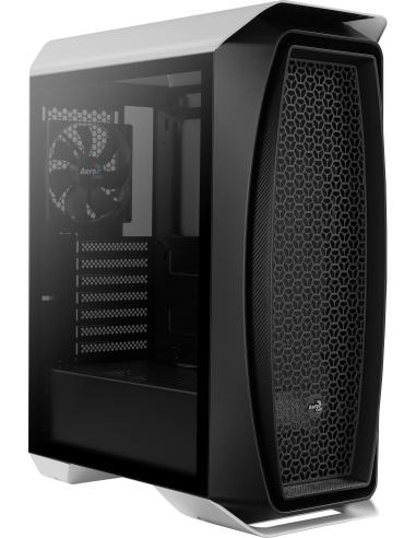 Aerocool Aero One Cristal Templado USB 3.1 Blanco