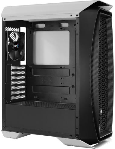 Aerocool Aero One Cristal Templado USB 3.1 Blanco