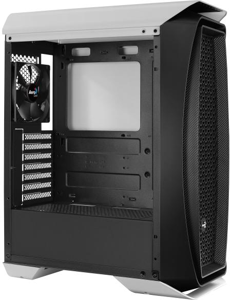 Aerocool Aero One Cristal Templado USB 3.1 Blanco