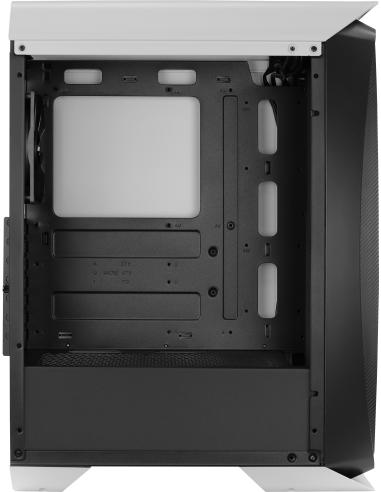 Aerocool Aero One Cristal Templado USB 3.1 Blanco