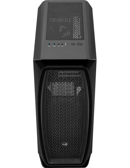 Aerocool Aero One Cristal Templado USB 3.1 Negra