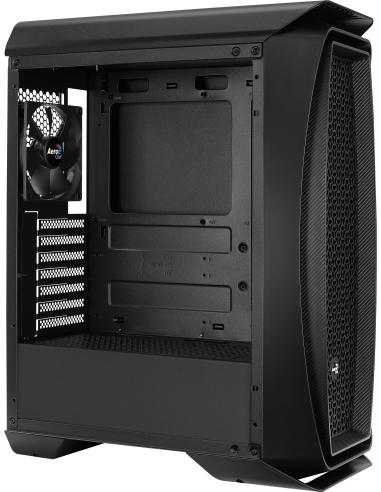 Aerocool Aero One Cristal Templado USB 3.1 Negra