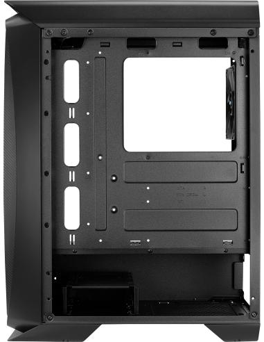 Aerocool Aero One Cristal Templado USB 3.1 Negra