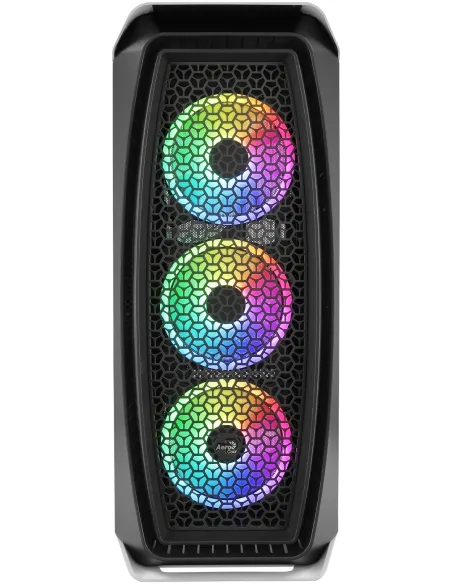 Aerocool Aero One Duo ARGB Cristal Templado USB 3.0 Blanca