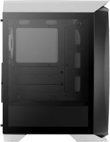 Aerocool Aero One Duo ARGB Cristal Templado USB 3.0 Blanca