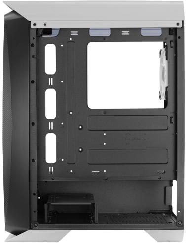 Aerocool Aero One Duo ARGB Cristal Templado USB 3.0 Blanca