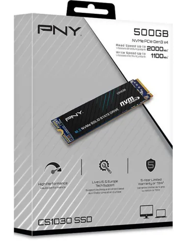 PNY CS1030 SSD M.2 500GB PCIe Gen 3