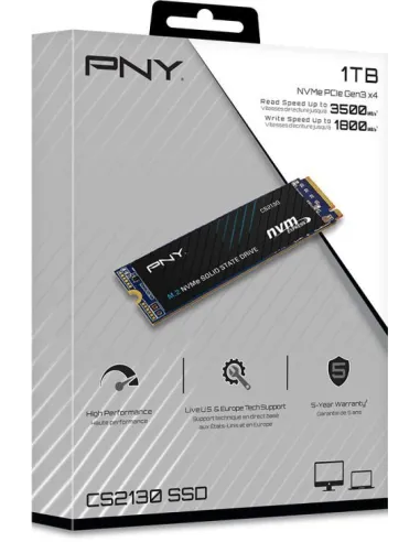 PNY CS2130 SSD M.2 1TB PCIe Gen 3